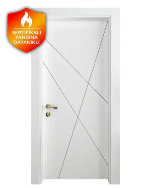 Yangına Dayanıklı Sertifikalı Kapı 90Dk.