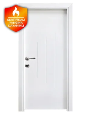 Yangına Dayanıklı Sertifikalı Kapı 60Dk.