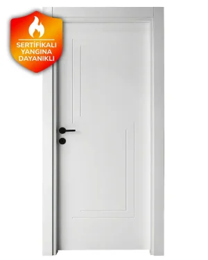 Yangına Dayanıklı Sertifikalı Kapı 30Dk.