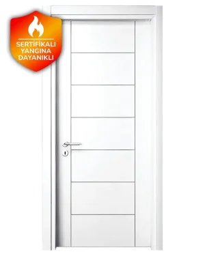 Yangına Dayanımlı Sertifikalı Kapılar