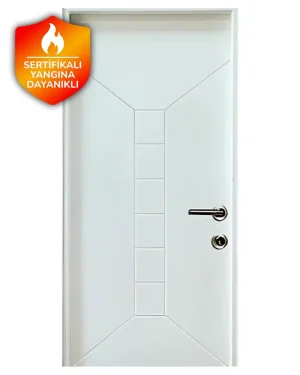 Yangına Dayanımlı Kapı Sertifikalı
