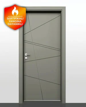 Yangına Dayanımlı Sertifikalı Kapı